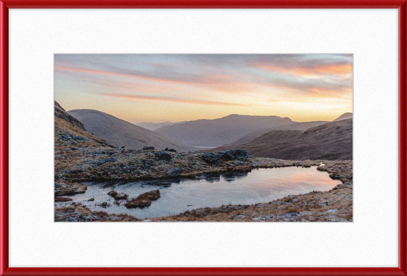 A Small Loch in the Scottish Highlands - Great Pictures Framed