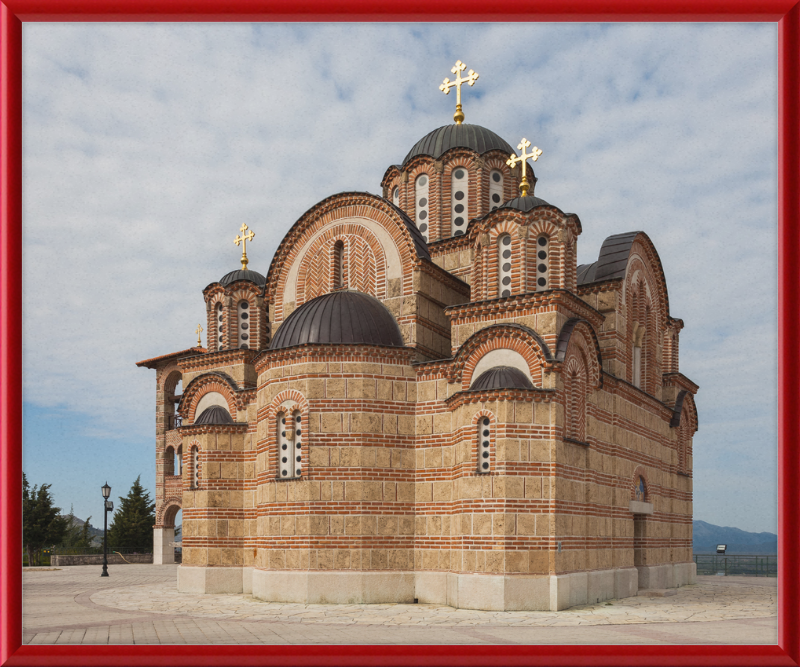 Iglesia Nova Gracanica, Trebinje, Bosnia y Herzegovina - Great Pictures Framed
