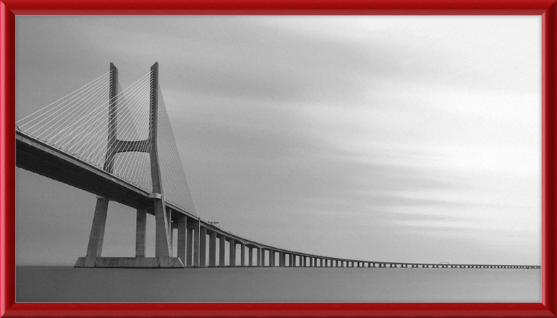 Vasco da Gama Bridge - Great Pictures Framed
