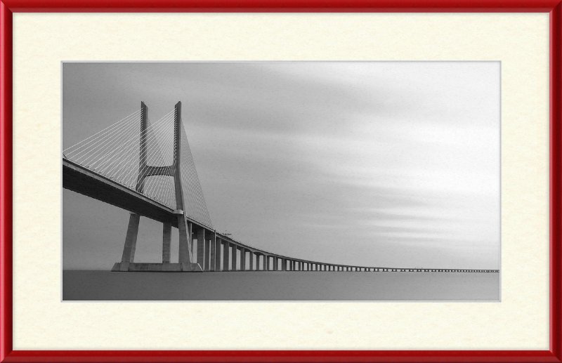 Vasco da Gama Bridge - Great Pictures Framed