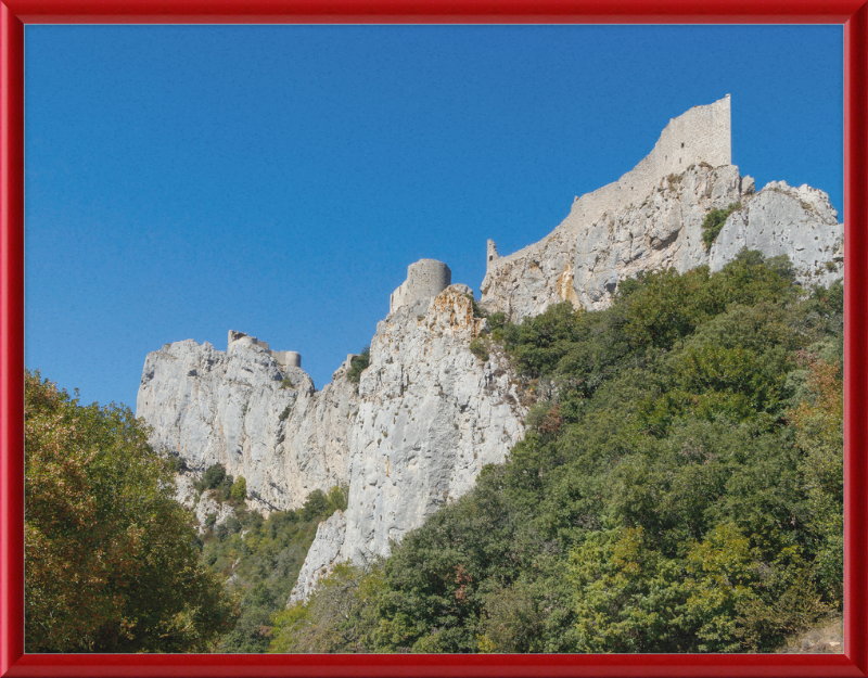 Château de Peyrepertuse - Great Pictures Framed