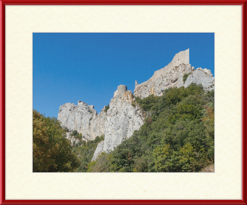 Château de Peyrepertuse - Great Pictures Framed
