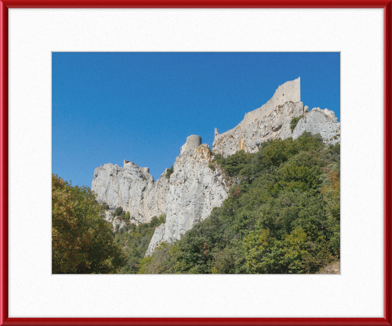 Château de Peyrepertuse - Great Pictures Framed