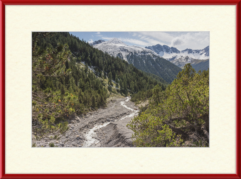 Bergtocht van S-charl naar Alp Sesvenna - Great Pictures Framed