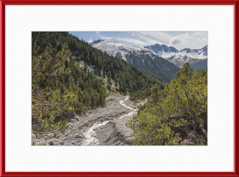 Bergtocht van S-charl naar Alp Sesvenna - Great Pictures Framed
