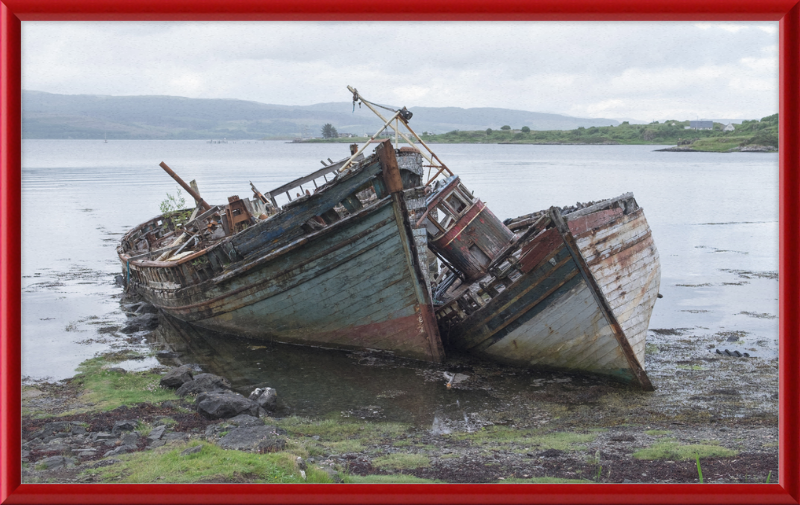 Salen - Rotting Hulks - Great Pictures Framed