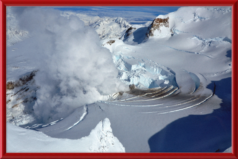 Mount Redoubt - Great Pictures Framed