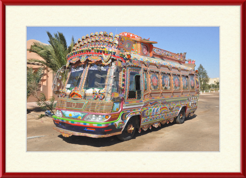 El Gouna Bus - Great Pictures Framed