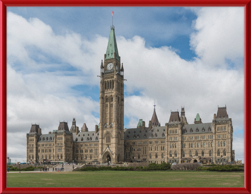 The Parliament of Canada - Great Pictures Framed