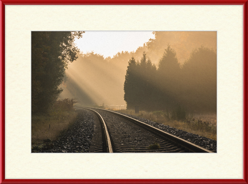 A Track in Börnste - Great Pictures Framed