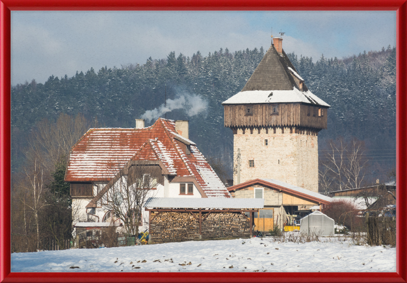 Residential Tower in  Żelaźnie - Great Pictures Framed
