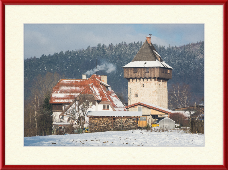Residential Tower in  Żelaźnie - Great Pictures Framed