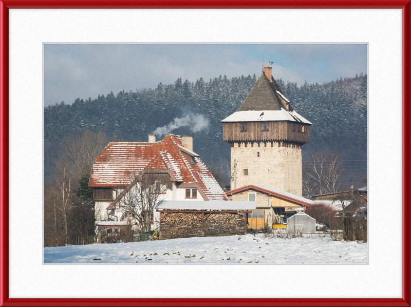 Residential Tower in  Żelaźnie - Great Pictures Framed