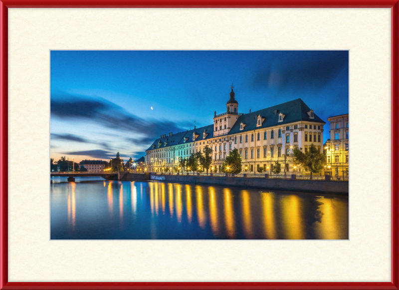 Wroclaw University in the Morning - Great Pictures Framed