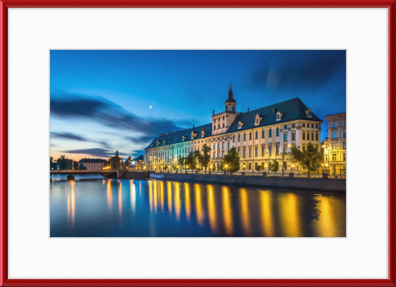 Wroclaw University in the Morning - Great Pictures Framed