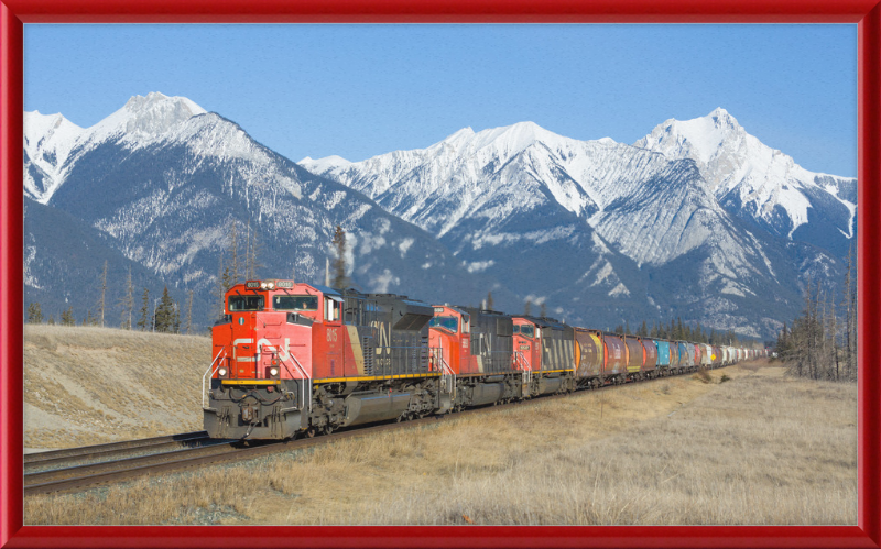 Hinton to Jasper Route - Great Pictures Framed