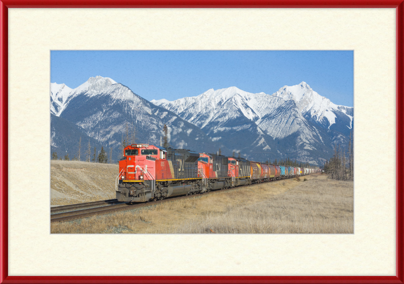 Hinton to Jasper Route - Great Pictures Framed