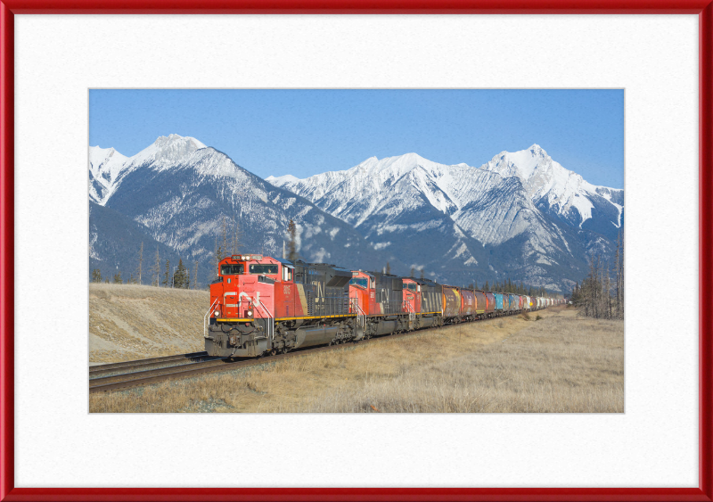 Hinton to Jasper Route - Great Pictures Framed