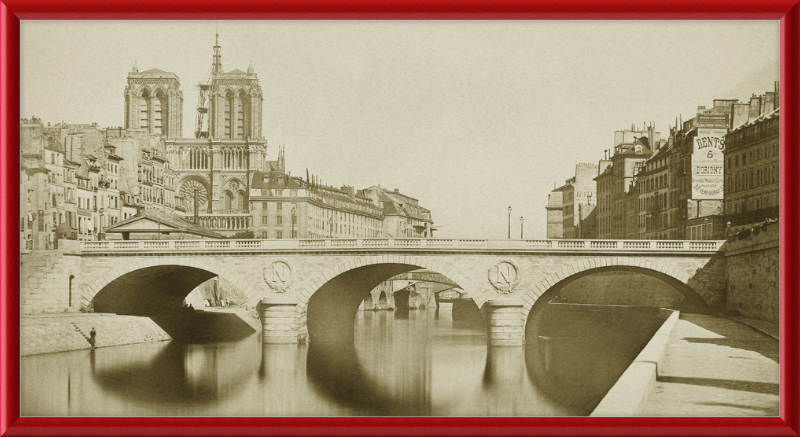 The Saint-Michel Bridge - Great Pictures Framed