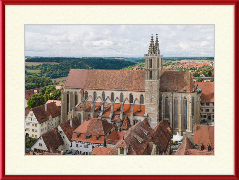 St. Jakob Kirche Rothenburg, Germany - Great Pictures Framed