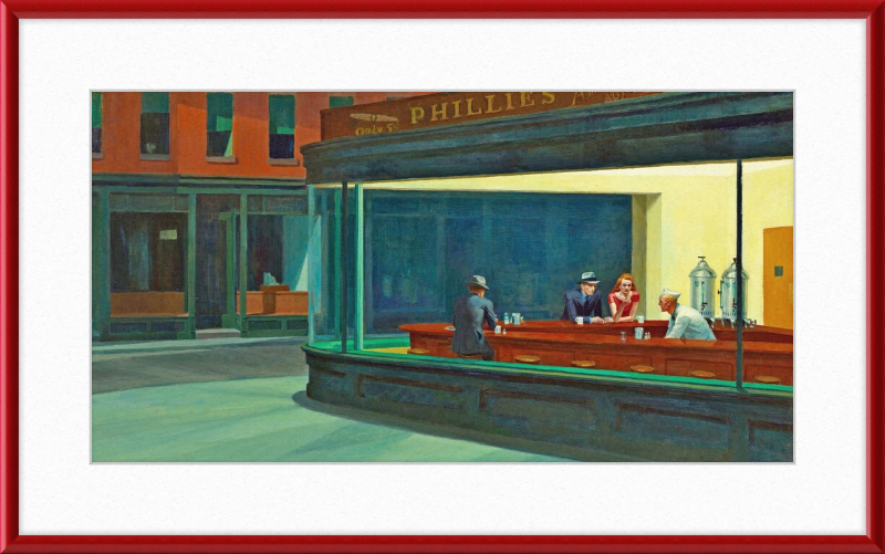 Nighthawks - Great Pictures Framed