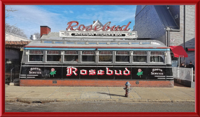 Rosebud Diner - Somerville, MA - Great Pictures Framed