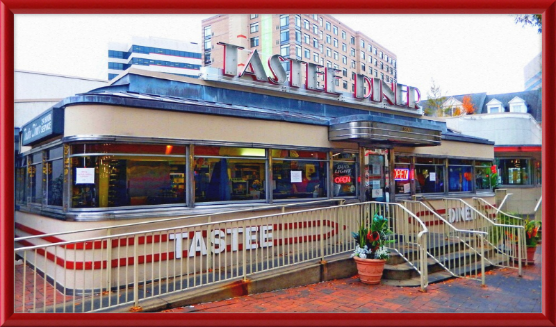 Tastee Diner - Great Pictures Framed
