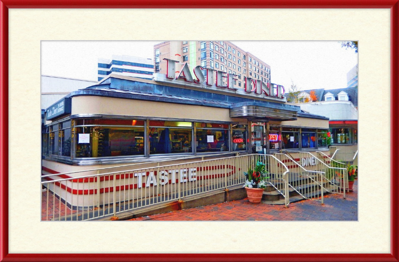 Tastee Diner - Great Pictures Framed