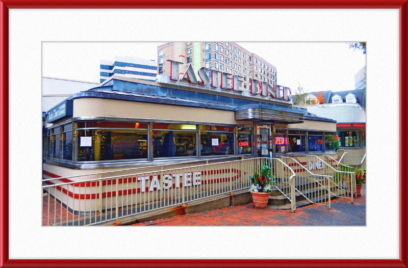 Tastee Diner - Great Pictures Framed