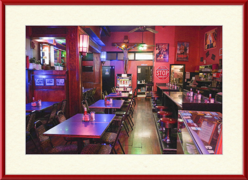 Roxy Diner - Great Pictures Framed