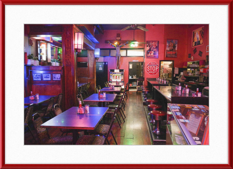 Roxy Diner - Great Pictures Framed