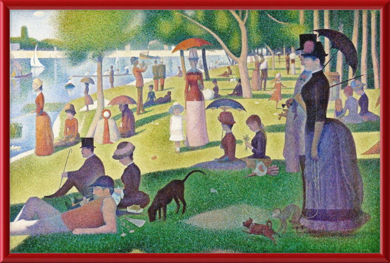A Sunday Afternoon on the Island of La Grande Jatte - Great Pictures Framed