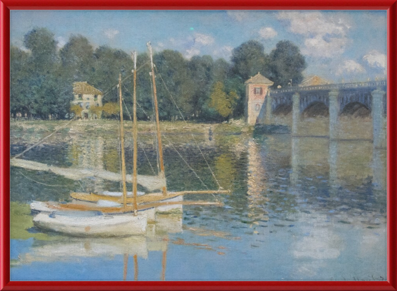 Le Pont d'Argenteuil - Great Pictures Framed
