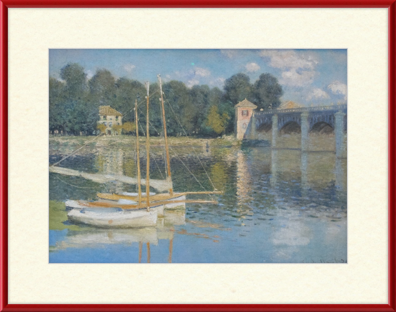 Le Pont d'Argenteuil - Great Pictures Framed