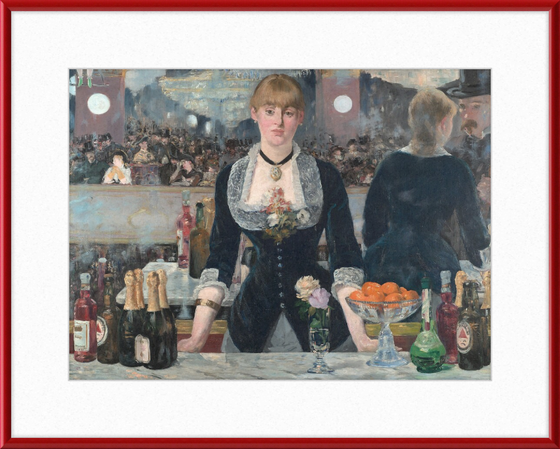 A Bar at the Folies Bergere - Great Pictures Framed