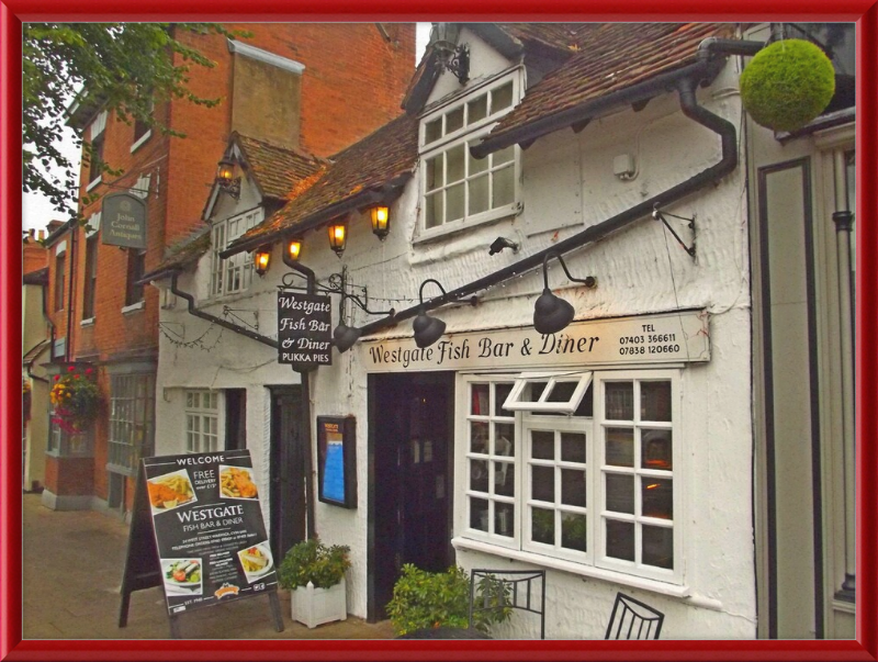 Westgate Fish Bar & Diner - Great Pictures Framed