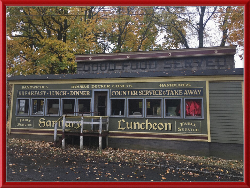 A Fake 1920's Diner - Great Pictures Framed