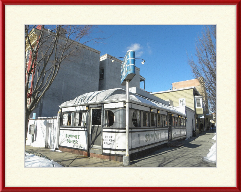 Summit Diner - Great Pictures Framed