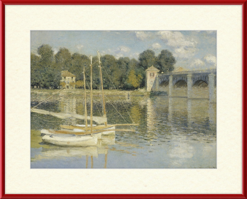 The Argenteuil Bridge - Great Pictures Framed