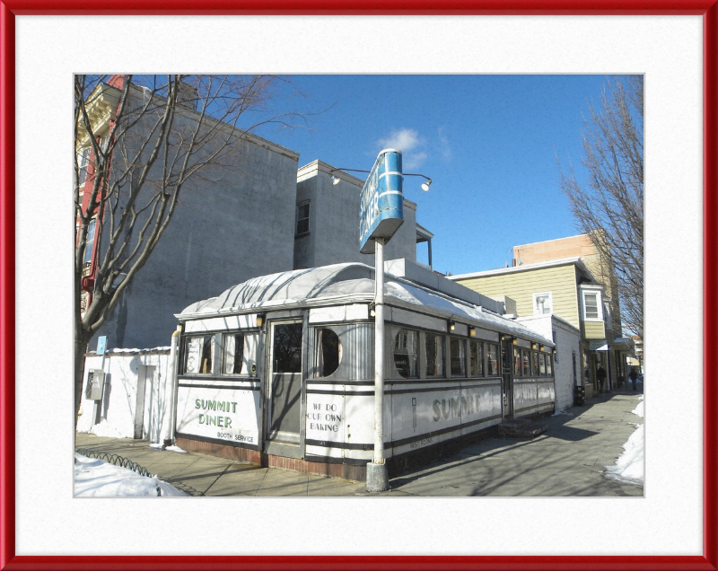 Summit Diner - Great Pictures Framed