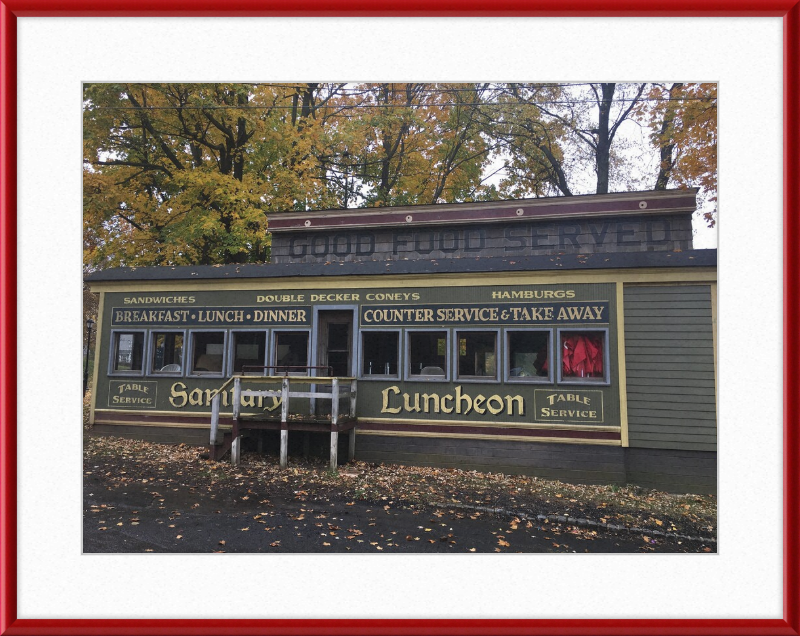 A Fake 1920's Diner - Great Pictures Framed