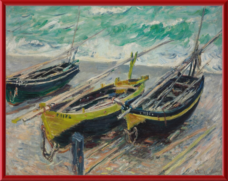 Three Fishing Boats - Great Pictures Framed