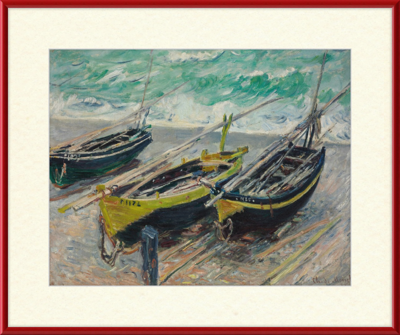 Three Fishing Boats - Great Pictures Framed