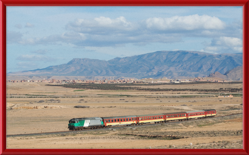 ONCF DF 115 near Taourirt - Great Pictures Framed