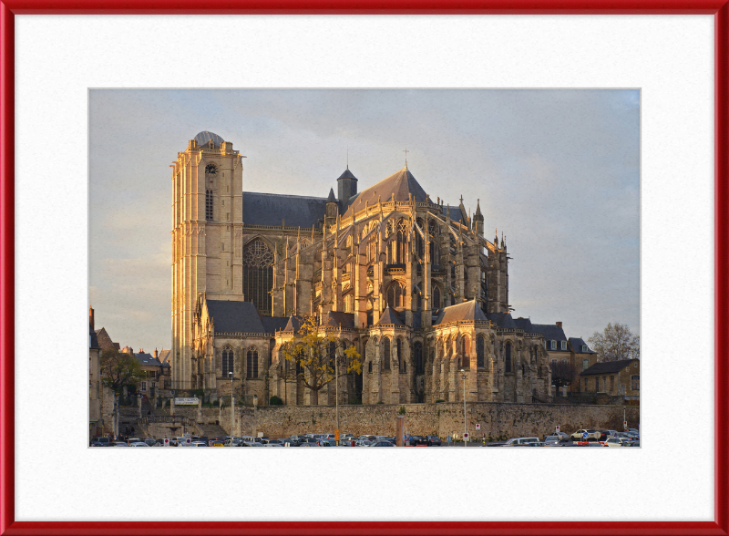 The Cathédrale Saint-Julien in Le Mans, France - Great Pictures Framed