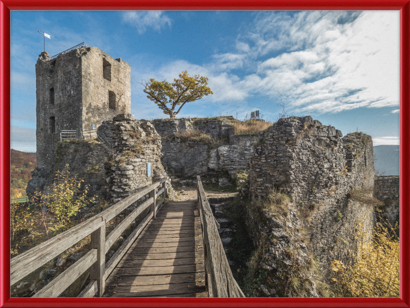Ruine Neideck - Great Pictures Framed
