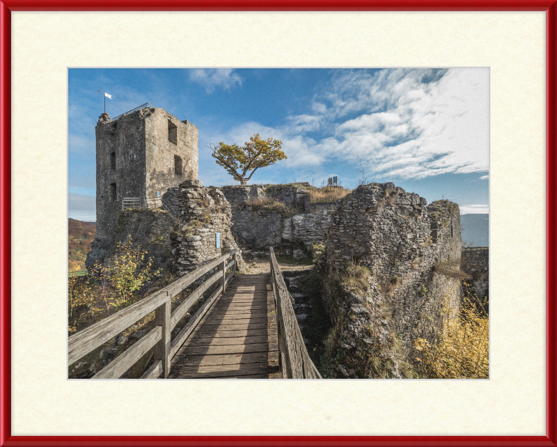 Ruine Neideck - Great Pictures Framed