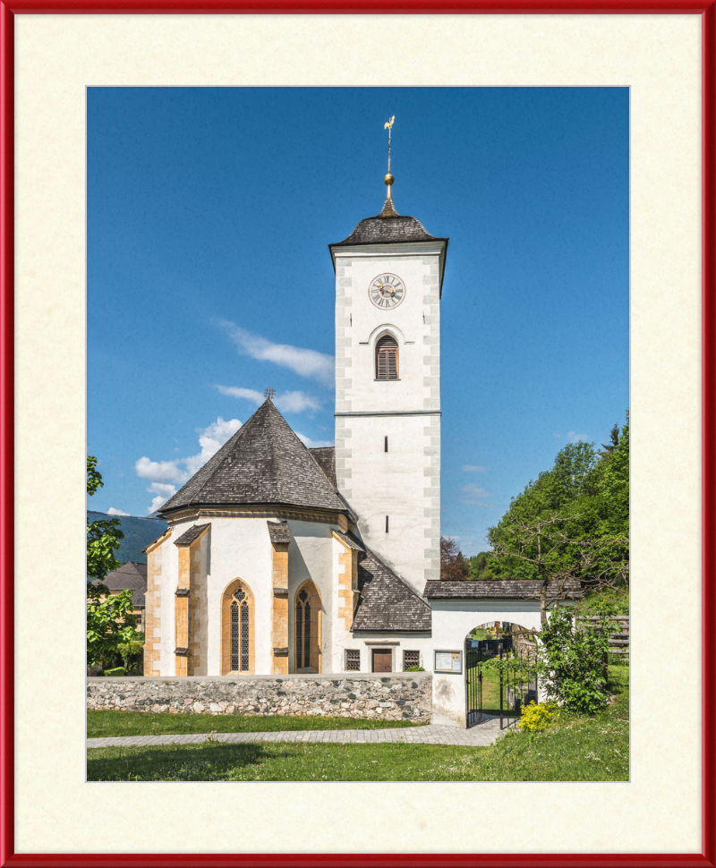 Nötsch Saak Church of St. Kanzian - Great Pictures Framed