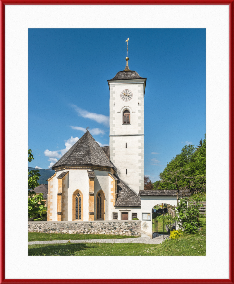 Nötsch Saak Church of St. Kanzian - Great Pictures Framed