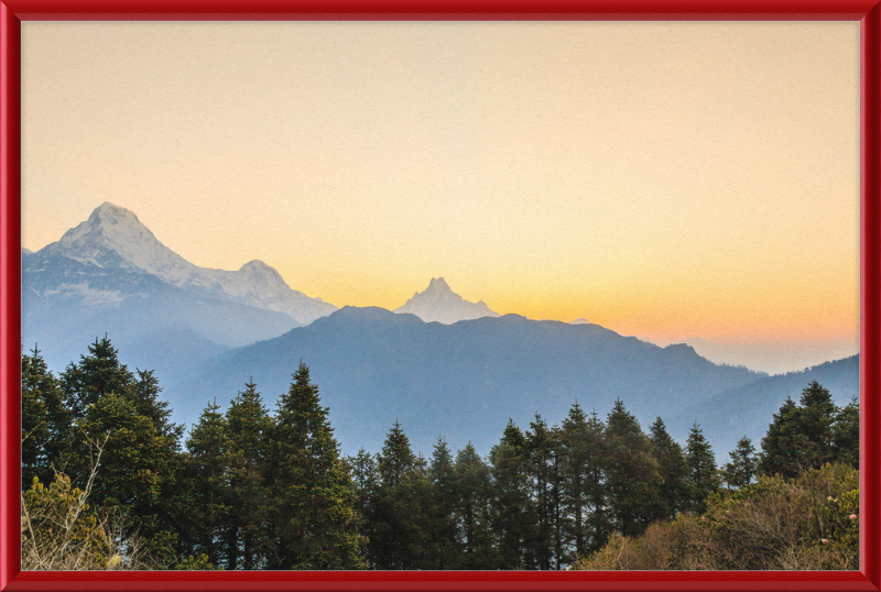 The Annapurna Range, Nepal - Great Pictures Framed